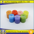 Home and wedding decoration paraffin wax or soy wax art candle pillar candle